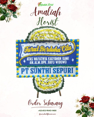 Papan Bunga Duka di Windusari