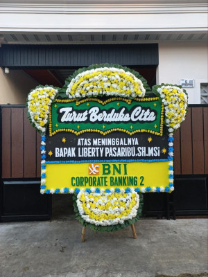 Papan Bunga Duka di Windusari
