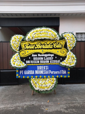 Papan Bunga Duka di Windusari