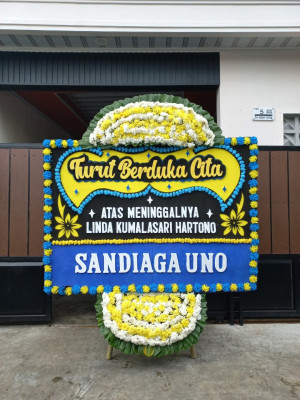 Papan Bunga Duka di Windusari