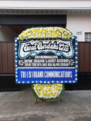 Papan Bunga Duka di Windusari